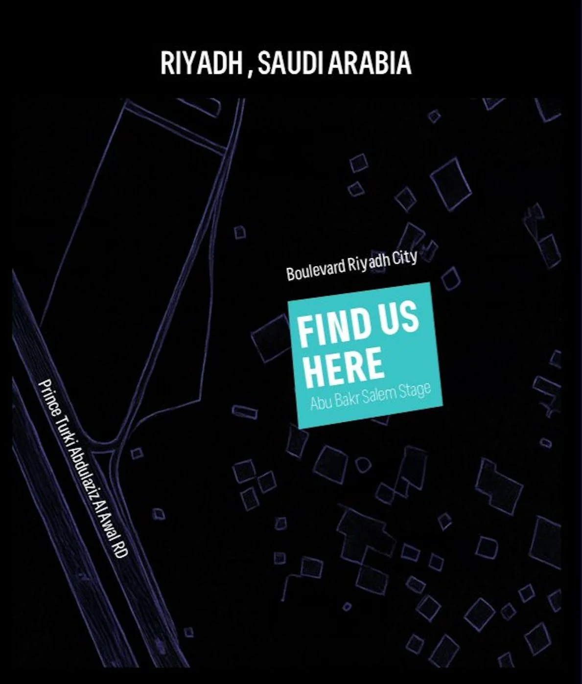 Riyadh — Boulevard Riyadh City office map